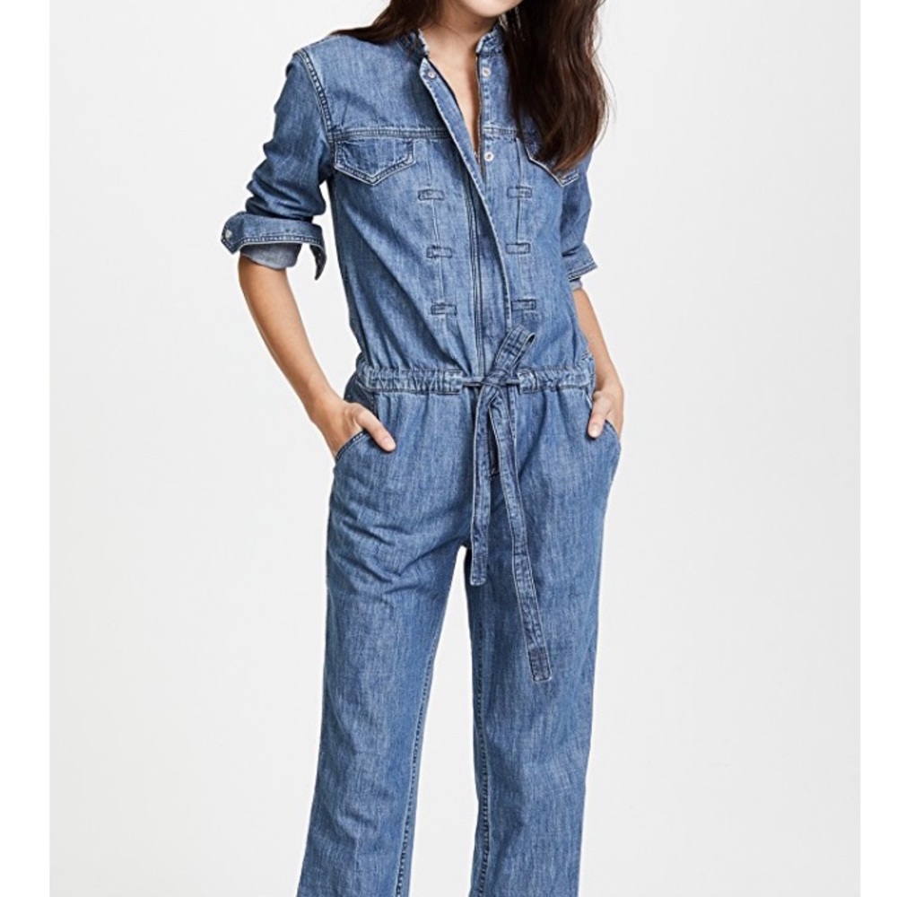Rag & Bone Lyon Denim Jumpsuit